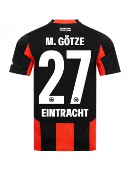 Eintracht Frankfurt Mario Gotze #27 Replika Hemmakläder 2025-26 Kortärmad